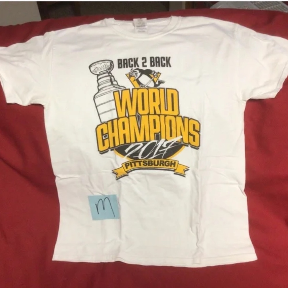 NHL Pittsburgh Penguins championship tshirt